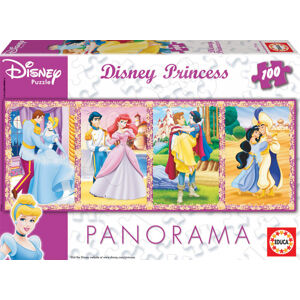 Detské puzzle Panoráma Princezné Educa 100 dielov 13500 farebné