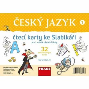 Český jazyk 1 pro ZŠ - Čtecí karty ke Slabikáři / nová generace