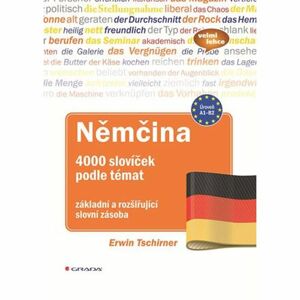 Němčina 4000 slovíček podle témat - základní a rozšiřující slovní zásoba
