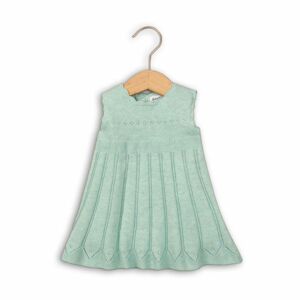 Šaty dojčenské úpletové, Minoti, blossom 3, zelená - 86/92 | 18-24m