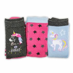 FUNNY dievčenské ponožky - 3pack, Pidilidi, PD0134-01, dievča - 27-30
