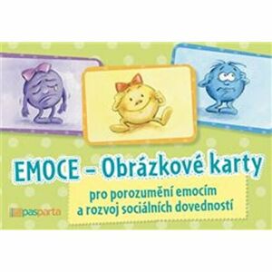 Emoce - Obrázkové karty pro porozumění emocím a rozvoj sociálních dovedností
