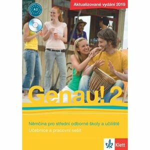 Genau! 2 (A2) 2018 – učebnice s pracovním sešitem + Beruf