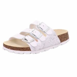 Dievčenské korkové pantofle FOOTBAD, Superfit, 1-800113-9010, bílá - 30