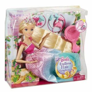 Mattel Barbie Vysoká princezná s dlhými vlasmi blond