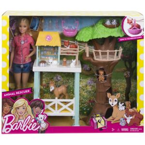 Mattel Barbie Záchranná stanica Lesných zvieratiek