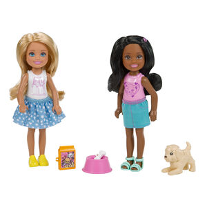 Mattel Barbie Chelsea dvojitý set asst