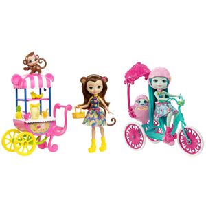 Mattel Enchantimals Herné set na kolesách, viac druhov