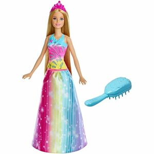 Mattel Barbie Magické vlasy Princezná beloška