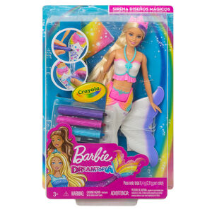 Mattel Barbie D.I.Y. CRAYOLA MORSKÁ VÍLA