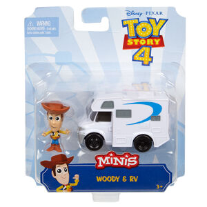 Mattel Toy Story 4: Príbeh hračiek Minifigurky s vozidlom asst