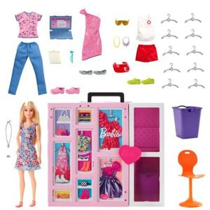 Mattel Barbie MÓDNY ŠATNÍK SNOV S BÁBIKOU