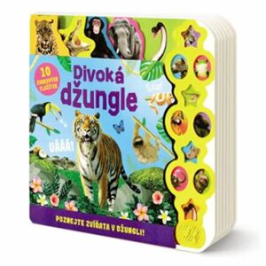 Divoká džungle - Poznejte zvířata v džungli, 10 zvukových tlačítek