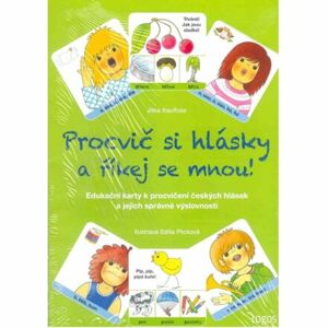 Procvič si hlásky a říkej se mnou! - Edukační karty k procvičení českých hlásek a jejich správné výs