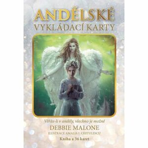 Andělské vykládací karty - Věříte-li v anděly, všechno je možné - kniha a 36 karet