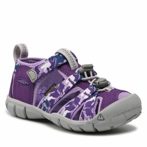 Detské sandále SEACAMP II CNX camo/tillandsia purple , Keen, 1026317/1026322, purple - 24 | US 8