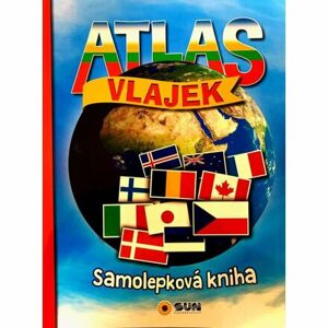 Atlas vlajek - Samolepková knížka