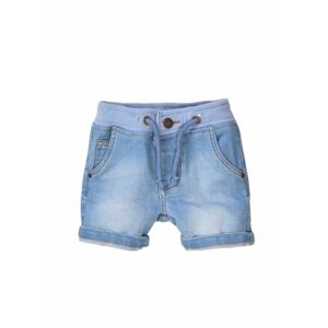 Chlapčenské džínsové šortky, Minoti, Vacay 8, modré - 80/86 | 12-18m