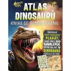 Atlas dinosaurů - Kniha se samolepkami