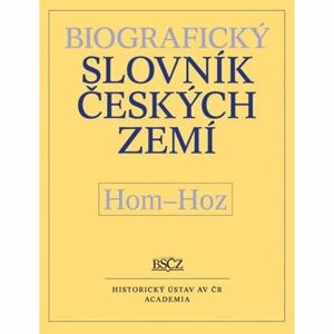 Biografický slovník českých zemí, Hom-Hoz, sv. 26