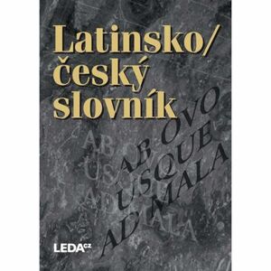 Latinsko/český slovník