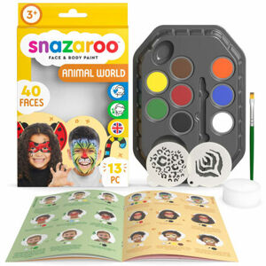 SMT Snazaroo sada tvárových farieb - zvierací svet