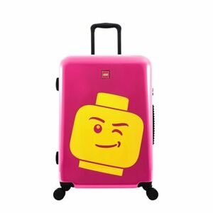 LEGO Luggage ColourBox Minifigure Head 24" kufor - Berry