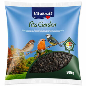 Krmivo VITAKRAFT Vita Garden slunečnice černá 500 g