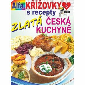 Křížovky s recepty 4/2023 - Zlatá jídla české kuchyně