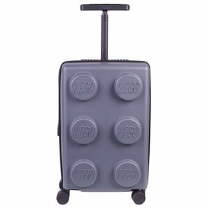 LEGO Luggage Signature 20" rozšíriteľný kufor - tmavo šedý