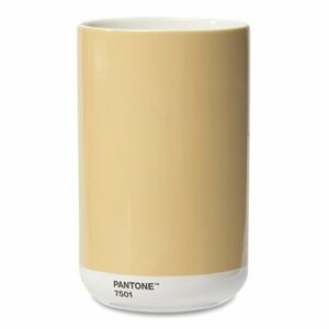 PANTONE Keramická váza - Cream 7501