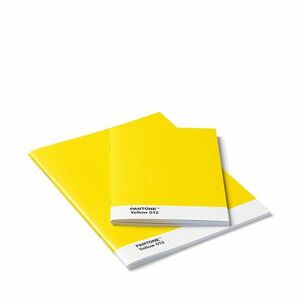 PANTONE Zápisník, 2 veľkosti, mäkká väzba - Yellow 012