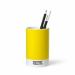 PANTONE Porcelánový stojan na ceruzky - Yellow 012