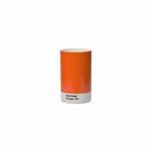 PANTONE Porcelánový stojan na ceruzky - Orange 021