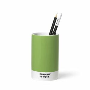 PANTONE Porcelánový stojan na ceruzky - Green 15-0343