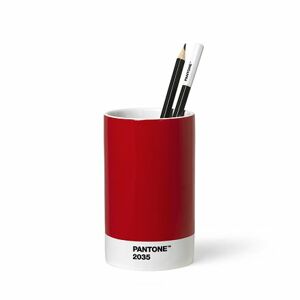 PANTONE Porcelánový stojan na ceruzky - Red 2035