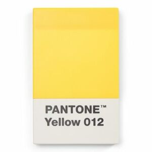 PANTONE Puzdro na vizitky darčekové balenie - Yellow 012