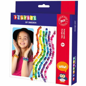 Playbox Náramky z korálikov - farebné