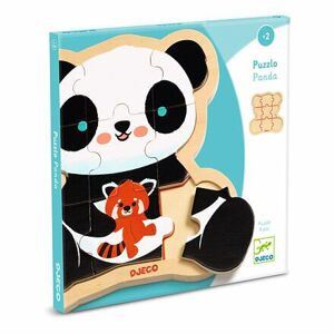 DJECO Reliéfne puzzle Panda