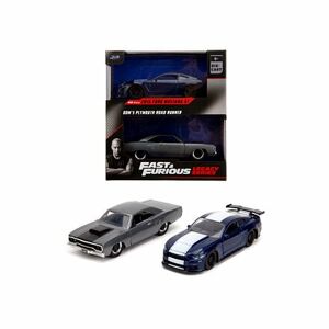 Jada Rýchlo a zbesilo Twin Pack 2016 Ford Mustang GT350 + 1970 Plymouth Road Runner, 1:32 Wave 4/1