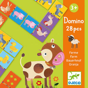 DJE DJ08158 DJECO Domino Farma - poškodený obal