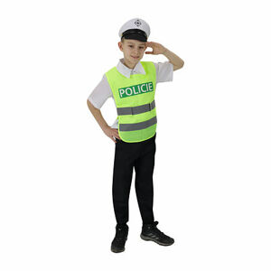 Rappa Detský kostým dopravný policajt (M) - CZ