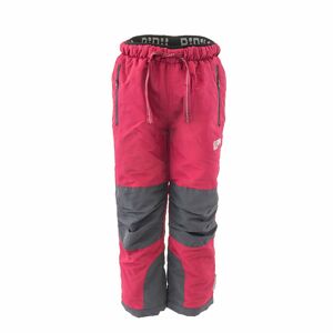 Dievčenské športové nohavice s bavlnenou podšívkou, Pidilidi, PD1137-16, bordová - 110 | 5let