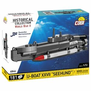 Cobi World War II, Nemecká miniponorka U-Boat XXVII Seehund, 1:72