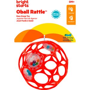 OBALL Hračka Oball RATTLE 10 cm, oranžová