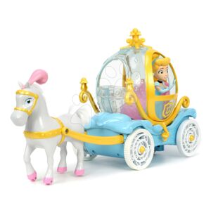 Autíčko na diaľkové ovládanie Rozprávkový kočiar Disney Princess RC Cinderella's Carriage Jada dĺžka 28 cm