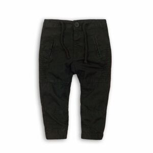 Nohavice chlapčenské s elastanom, Minoti, KID 5, černá - 80/86 | 12-18m