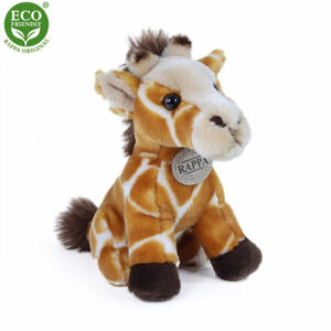 Rappa Plyšová žirafa sediaca 18 cm ECO-FRIENDLY