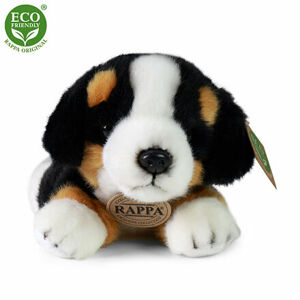 Rappa Plyšový bernský salašnícky pes ležiaci 20 cm ECO-FRIENDLY