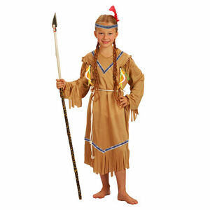 Rappa Detský kostým indiánka s čelenkou (M)